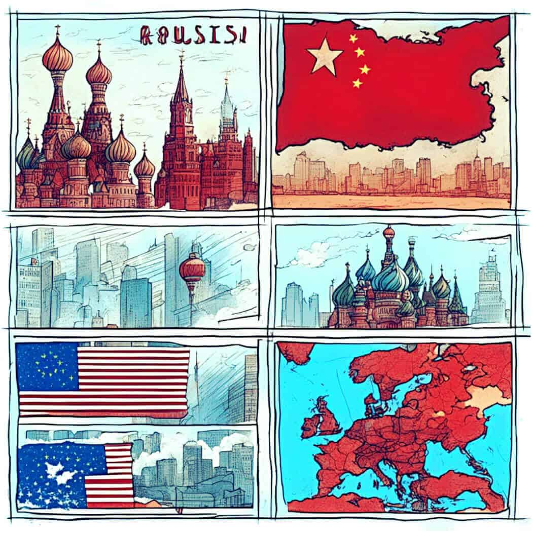 Полный астрологический прогноз на 2024 год для России, США, ЕС и Китая